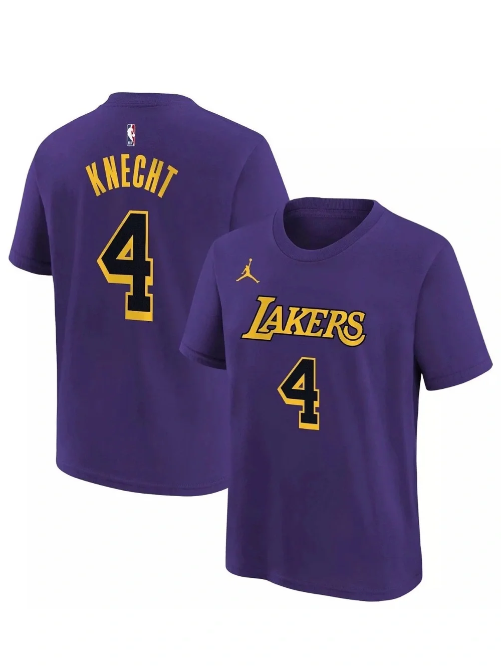 Lakers Adult Jordan Basketball Tee - Dalton Knecht